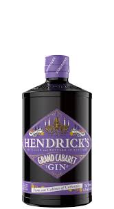 Hendrick’s Grand Cabaret gin  Tonic.