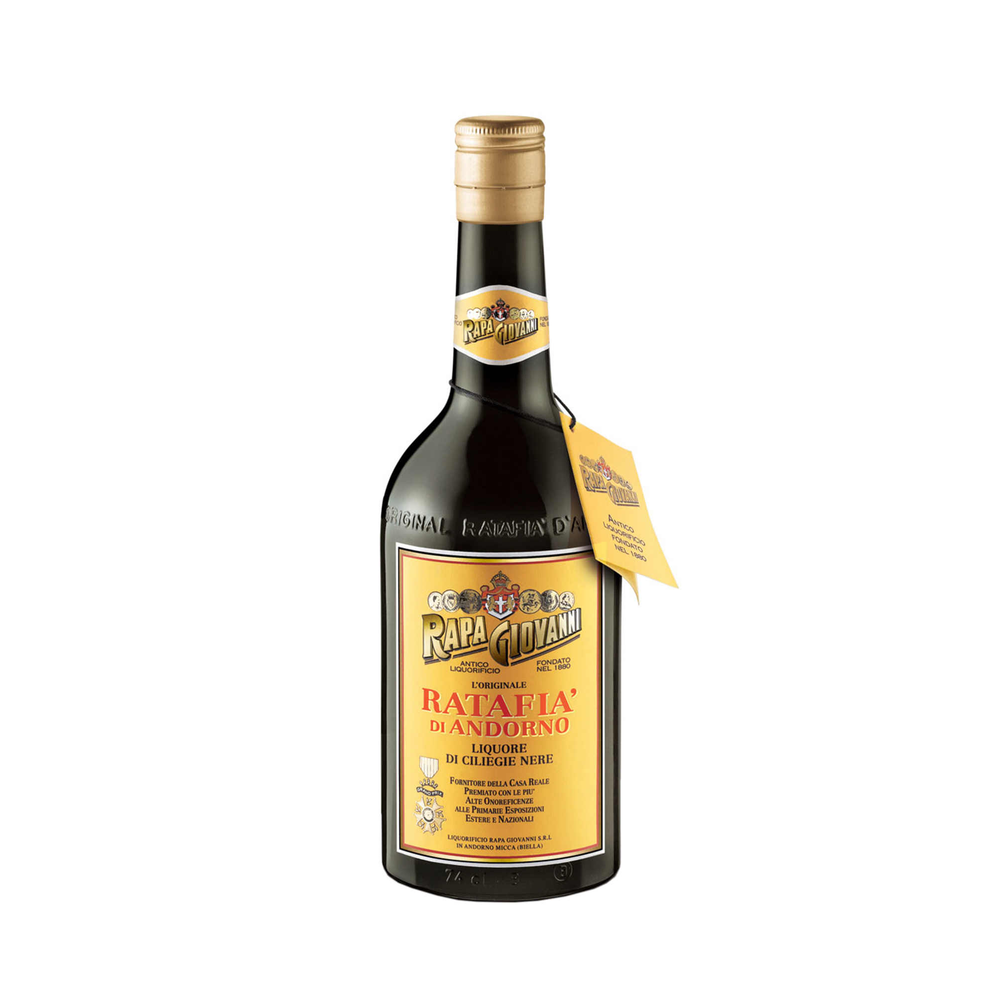 Ratafià di Andorno alle ciliegie nere Liquorificio Rapa Giovanni